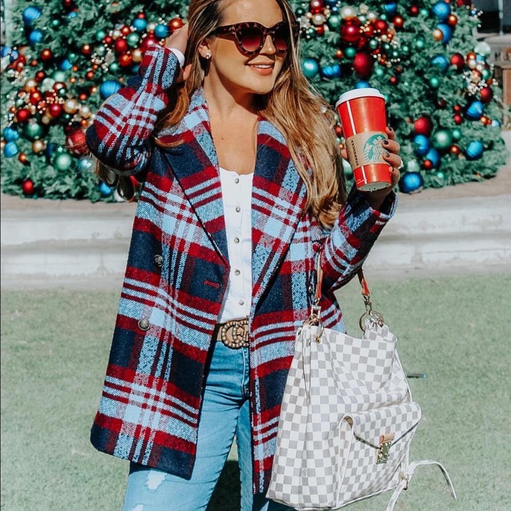 Plaid Coat